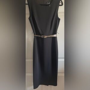 Connected Apparel sleeveless black dress, size 10.